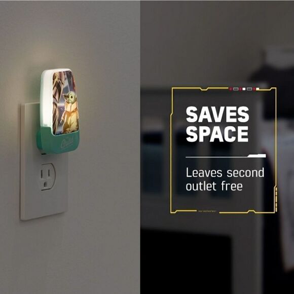 𝅺STAR Wars  LED Night Lights 2 Pack The Child and The Mandalorian New Grogu - Picture 6 of 10